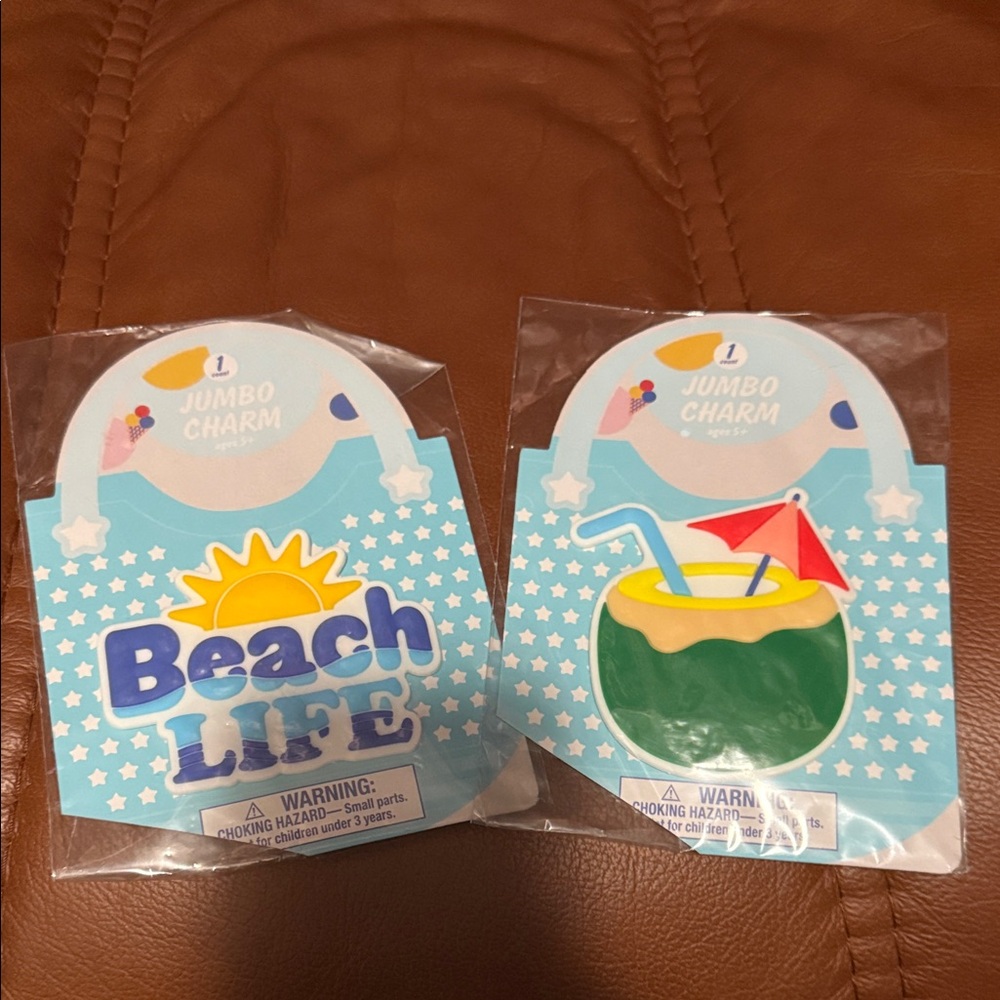 Beach Life Jumbo Charms